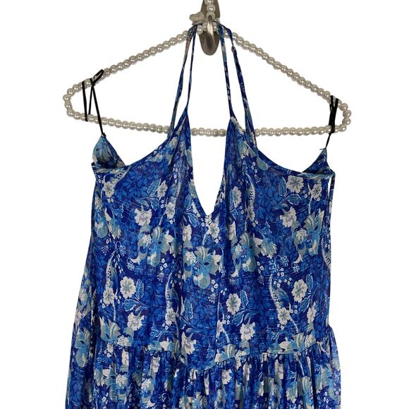 Misa Los Angeles Women's Kali Maxi Dress in Lapis Ombre Size Small - Picture 5 of 9